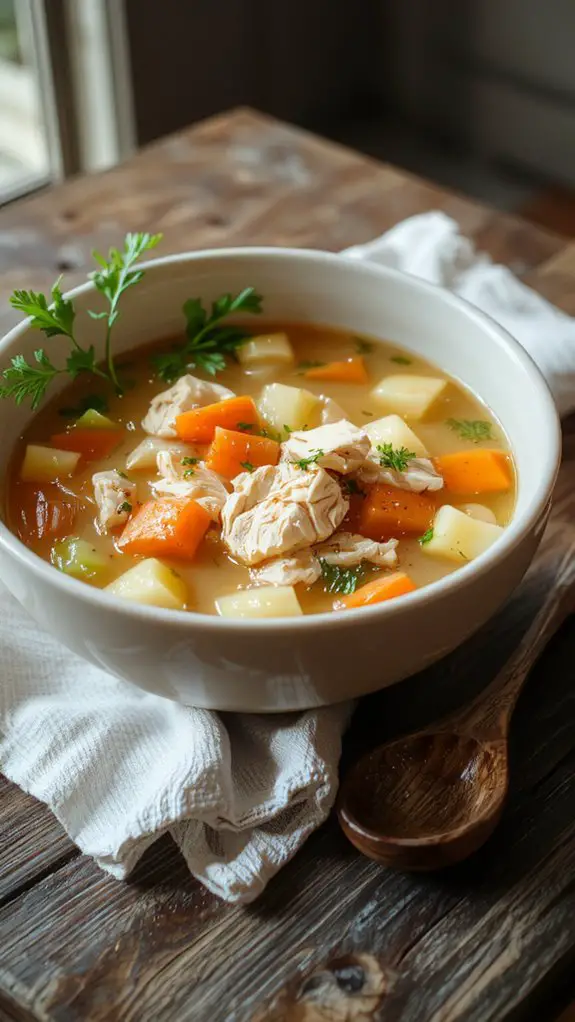 The Best Homemade Soup Recipe 3 evenly cooked flavorful broth