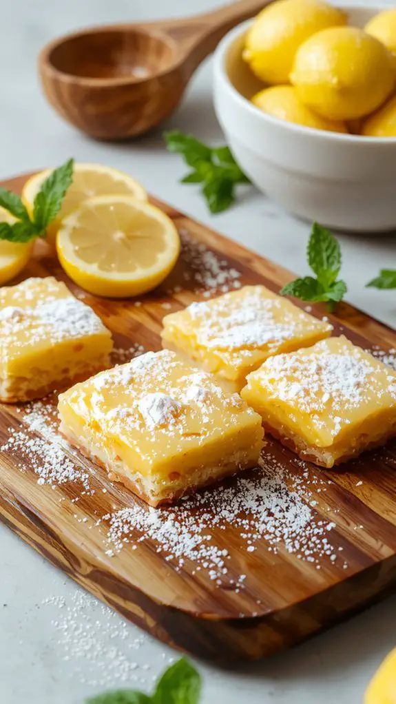 The Best Homemade Lemon Bar Recipe 3 evenly spread lemon filling