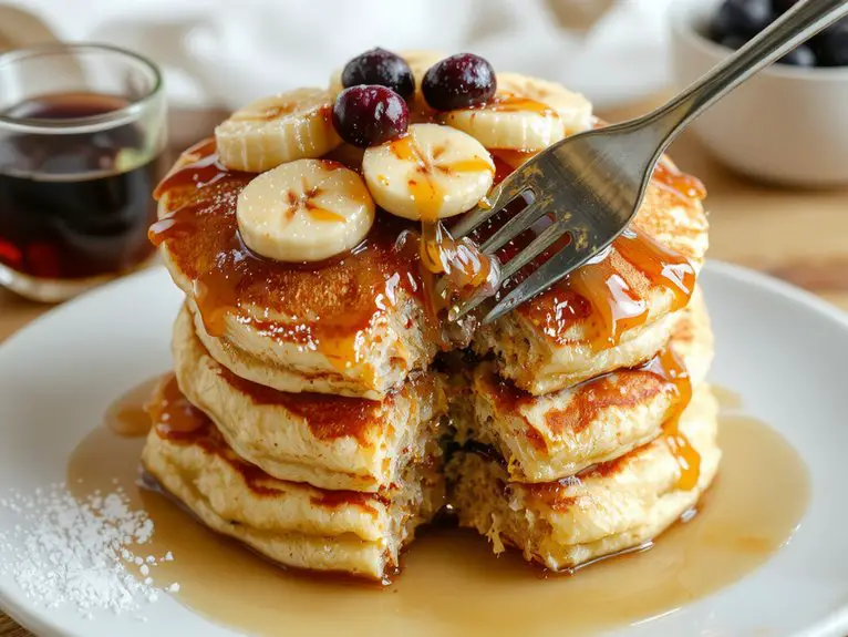 The Best Homemade Banana Pancakes Recipe 2