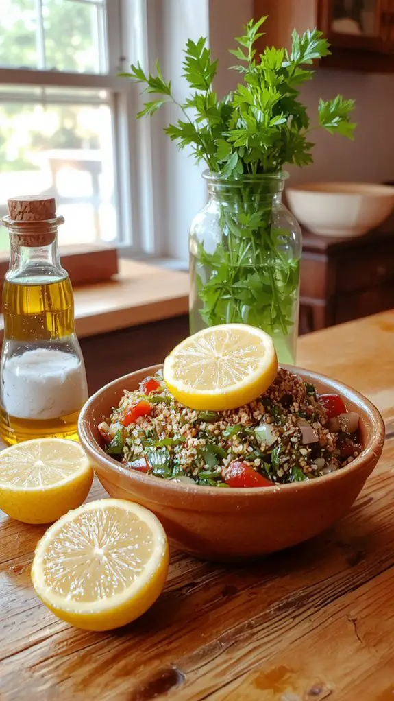 The Best Homemade Tabouli Recipe 6 fresh herb grain salad
