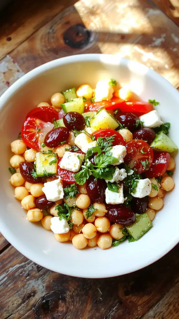 The Best Homemade Food Salad Recipe 3 fresh mediterranean chickpea salad