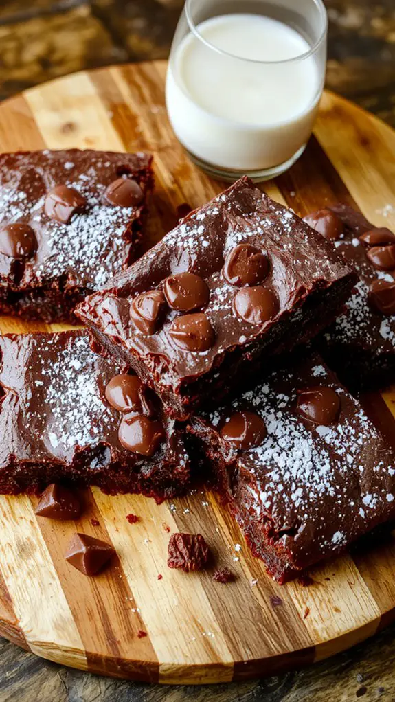 The Best Homemade Brownies American Recipe 3 gentle fold prevents toughness