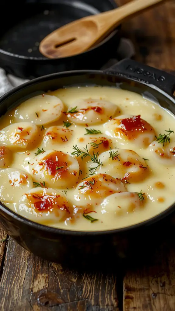 The Best Homemade Potatoes Au Gratin Recipe 3 golden cheesy potato perfection