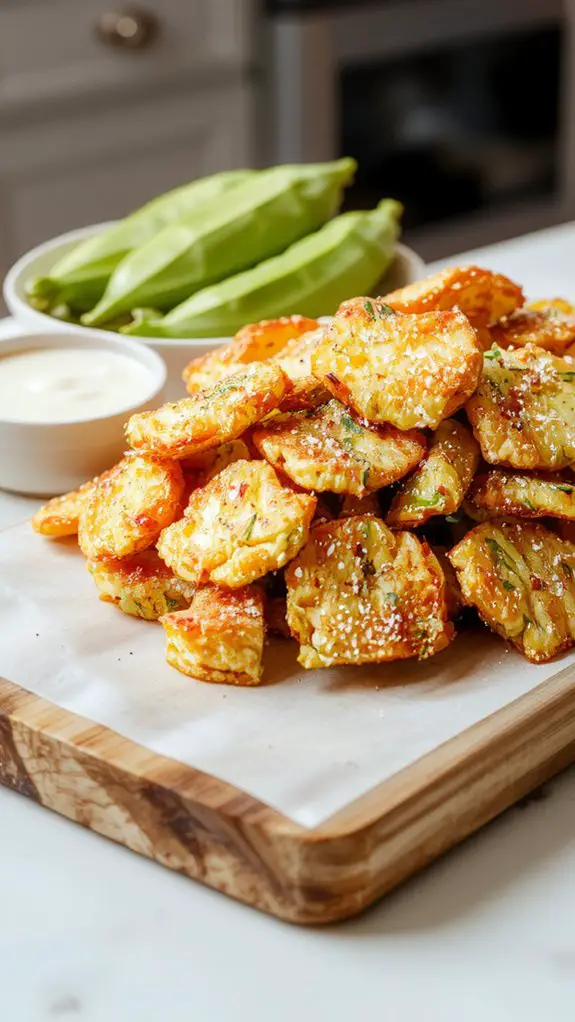 The Best Homemade Fried Okra Recipe 3 golden crispy fried okra