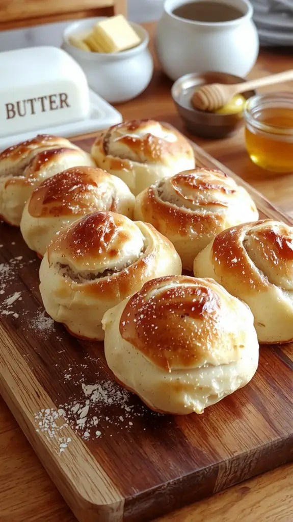 The Best Homemade Yeast Rolls Recipe 3 golden fluffy yeast rolls