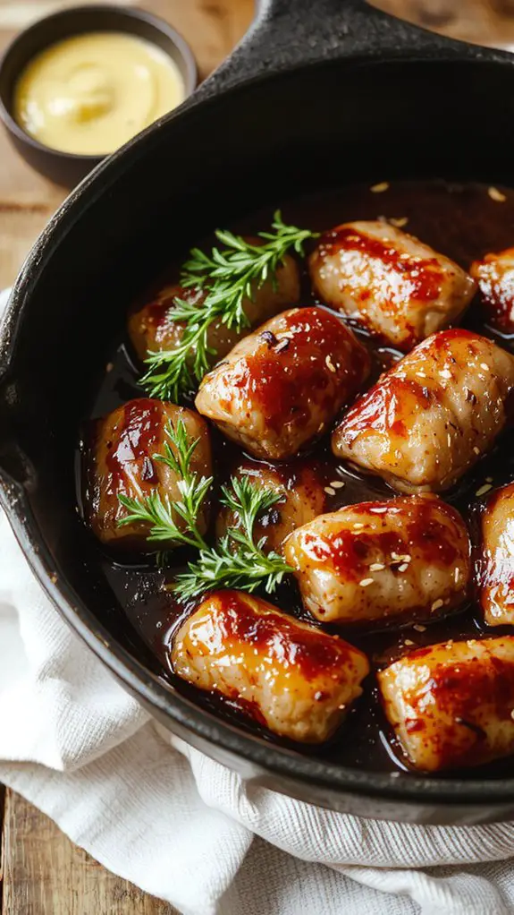 The Best Homemade Little Smokies Recipe 3 golden puff pastry smokies