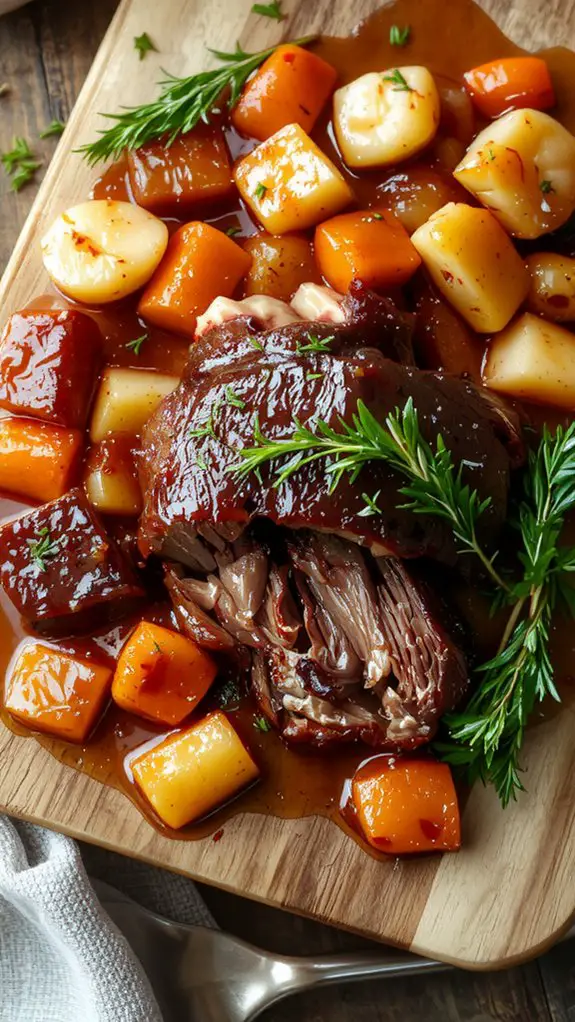 The Best Homemade Slow Cooker Pot Roast Recipe 1 hearty comfort food dish