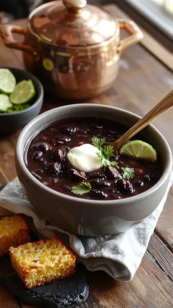 The Best Homemade Black Bean Soup Recipe 2 hearty flavorful vegan soup
