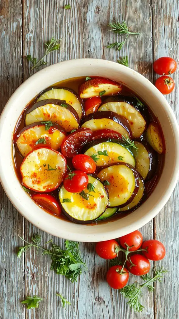 The Best Homemade Ratatouille and Recipe 3 herb infused vibrant finish