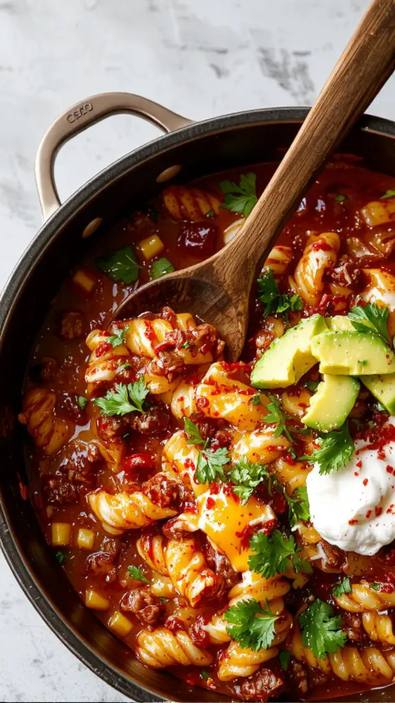 The Best Homemade Taco Pasta Recipe 3 homemade comfort food dish