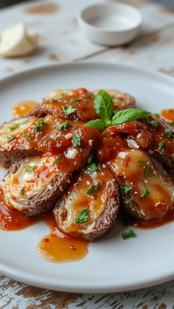 The Best Homemade Braciole Recipe 1 italian stuffed beef roll