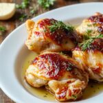 juicy crispy thighs recipe