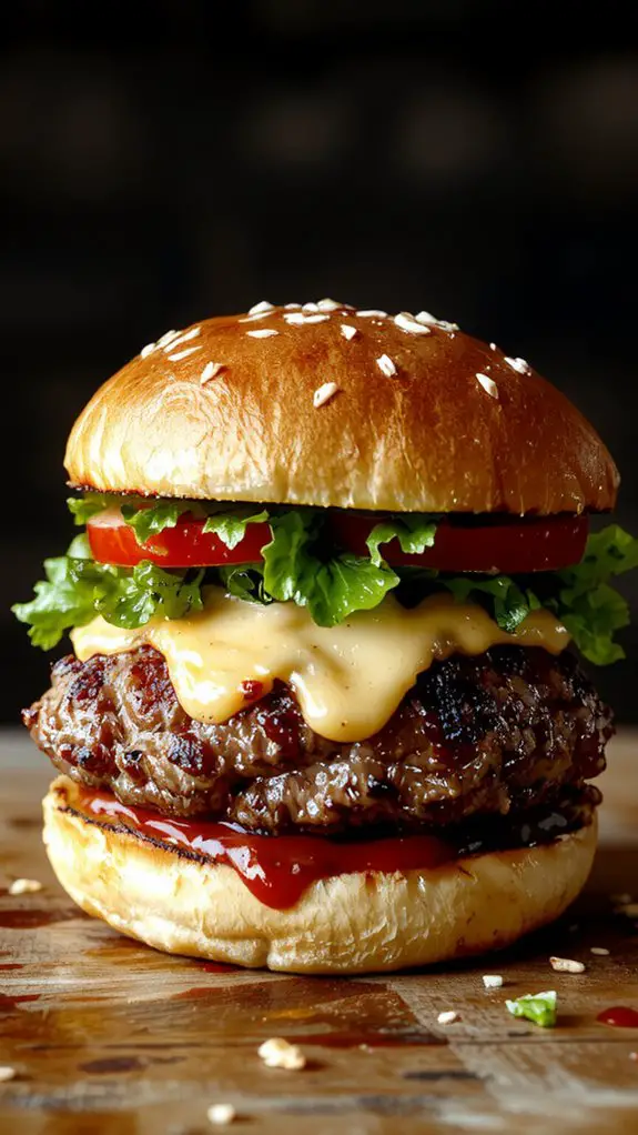 The Best Homemade Burger Recipe 4 juicy homemade burger recipe