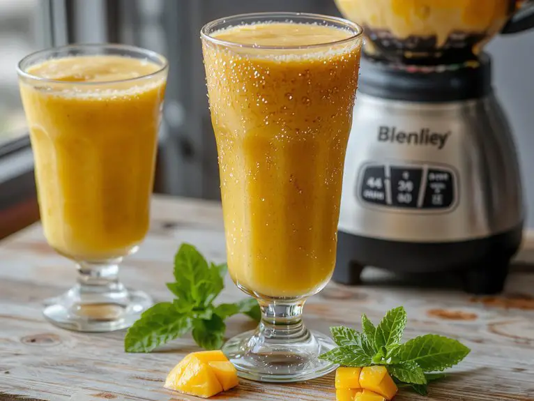 The Best Homemade Mango Smoothie Recipe 2