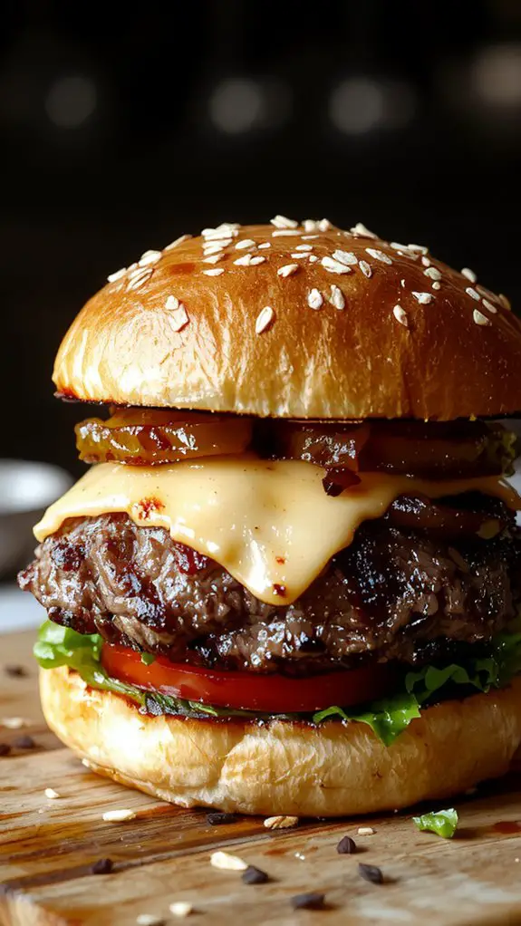 The Best Homemade Burger Recipe 3 melt cheese toast buns