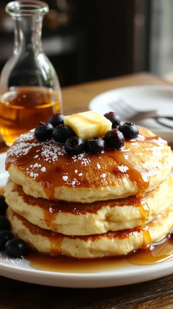 The Best Homemade Basic Pancake Recipe 3 mix carefully rest cook lightly