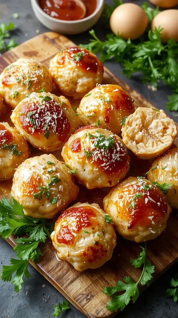 The Best Homemade Chicken Meatball Recipe 3 mix shape cook serve