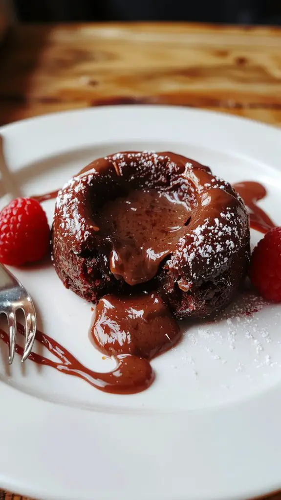 The Best Homemade Lava Cake Recipe 3 molten chocolate center