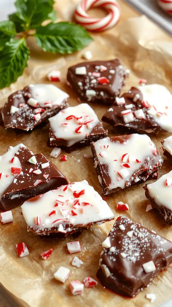 The Best Homemade Peppermint Bark Recipe 1 peppermint chocolate dessert