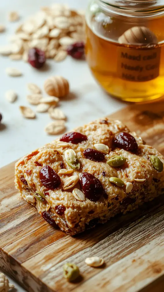 The Best Homemade Granola Bar Recipe 3 press firmly bake golden