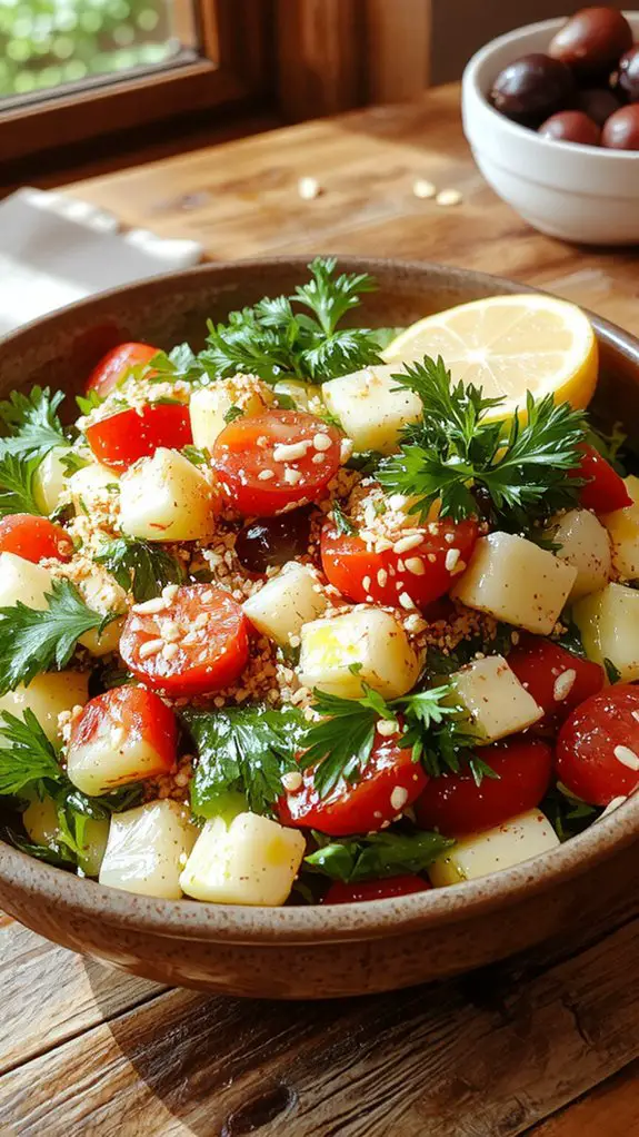 The Best Homemade Tabouli Recipe 3 rest ensures flavor depth