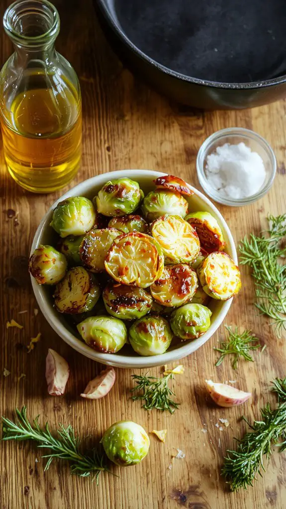 The Best Homemade Brussels Vegetable Recipe 3 roasted brussels sprouts perfection