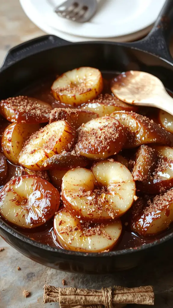 saut ed cinnamon sweet apples