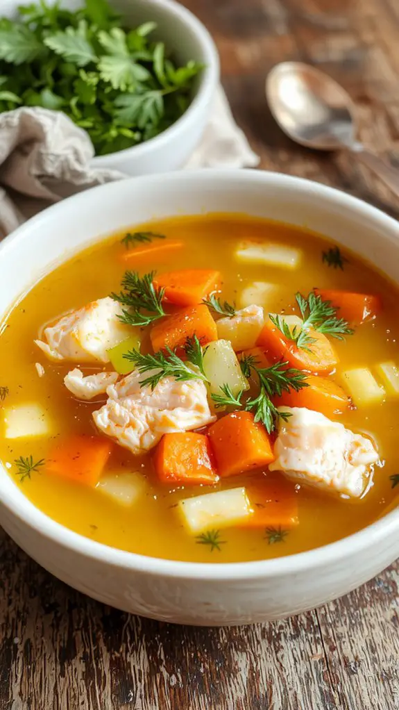 The Best Homemade Best Chicken Soup Recipe 3 season rest strain enrich
