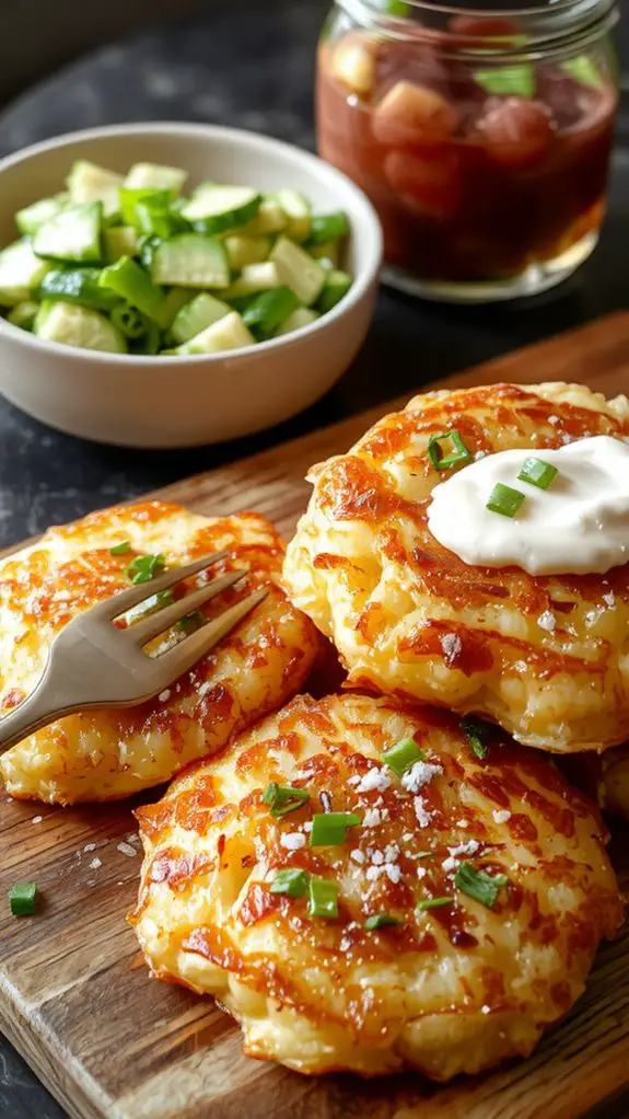 The Best Homemade Latke Recipe 3 shred mix fry drain