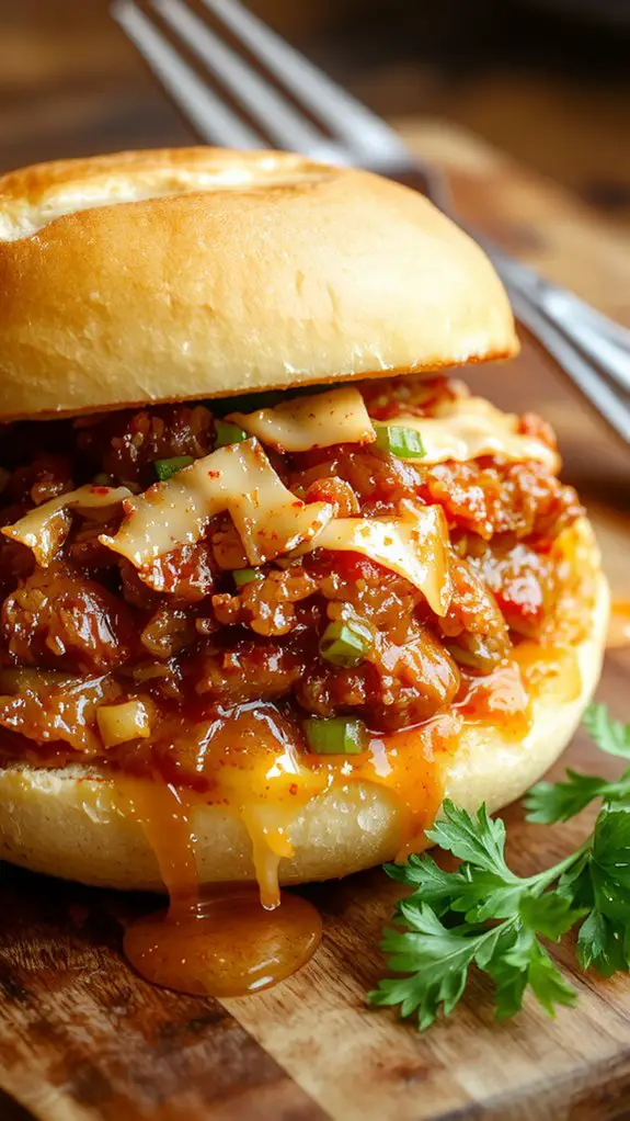 The Best Homemade Sloppy Joes Recipe 3 simmer toast serve freeze