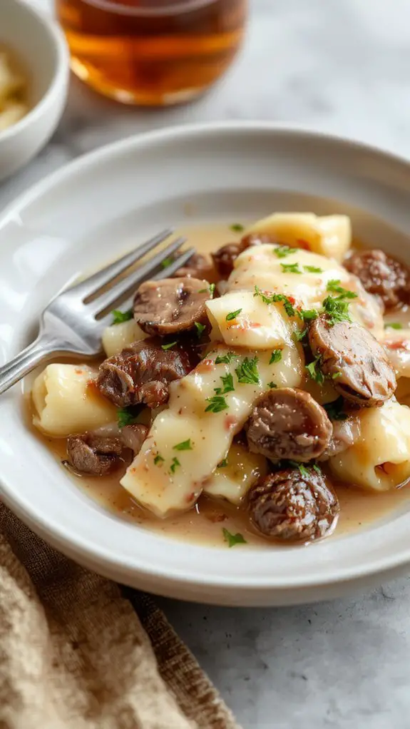 The Best Homemade Easy Beef Stroganoff Recipe 1 simple creamy beef dish