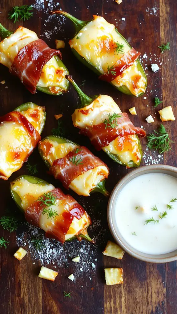 The Best Homemade Jalapeno Popper Recipe 5 spicy cheese stuffed jalapenos