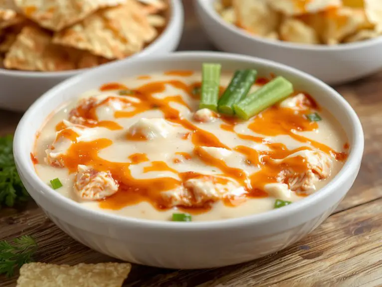 The Best Homemade Easy Buffalo Chicken Dip Recipe 2