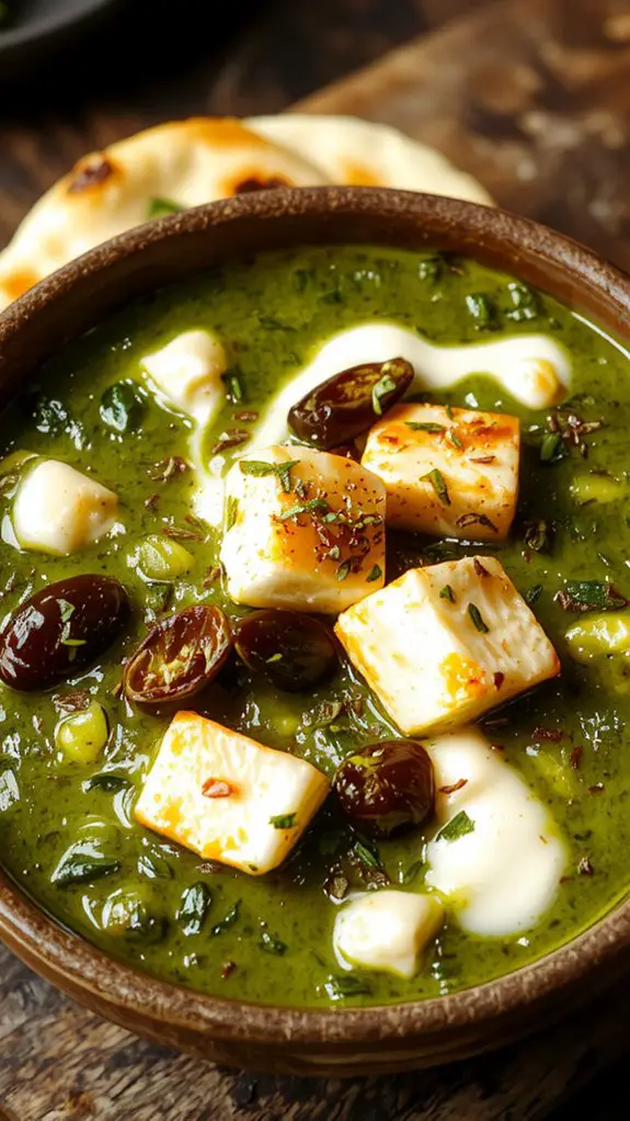 The Best Homemade Palak Paneer Recipe 1 spinach cheese indian dish