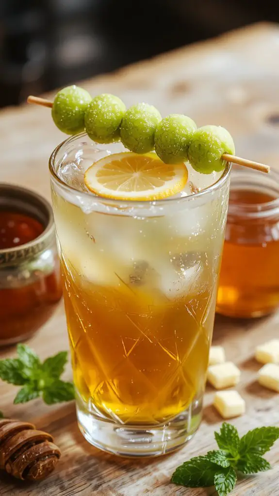 The Best Homemade Honey Deuce Recipe 3 strain garnish adjust sweetness