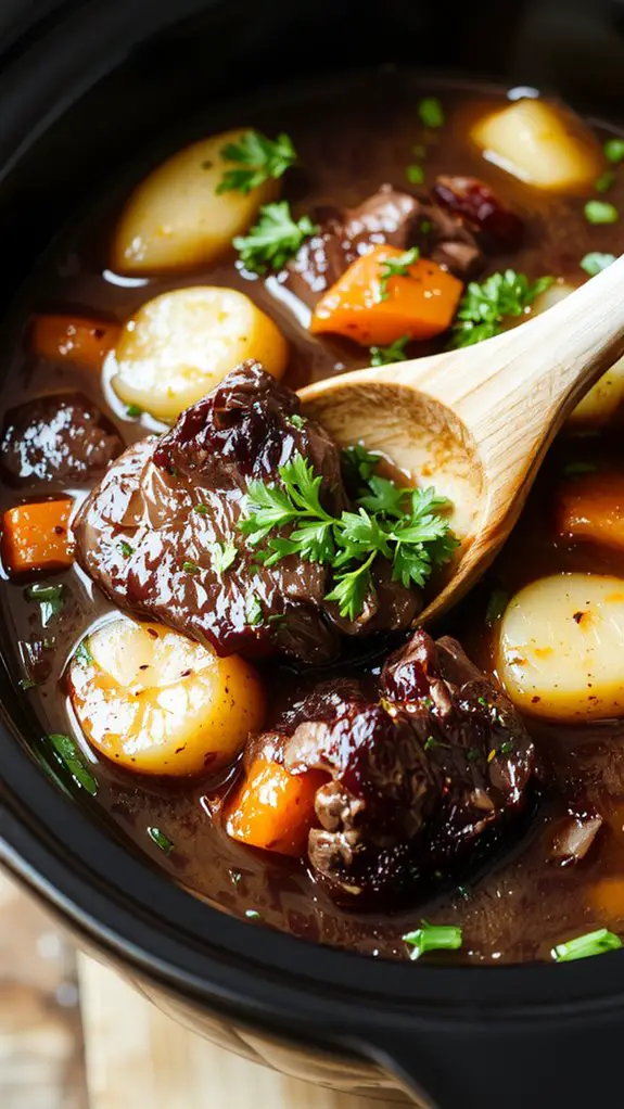 The Best Homemade Beef Stew Recipe Slow Cooker 3 thicken with cornstarch