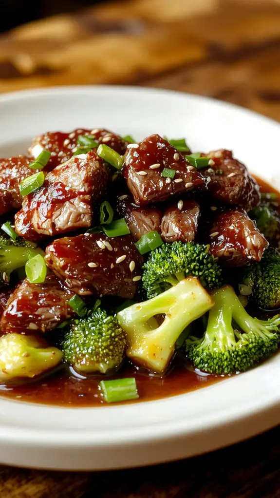 The Best Homemade Beef in Broccoli Recipe 3 thicken with cornstarch slurry