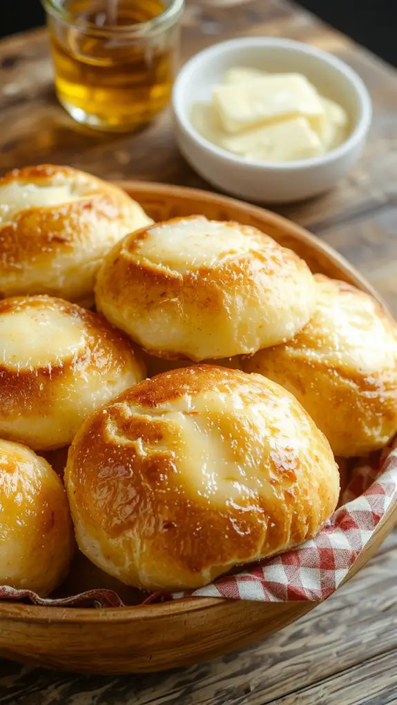 The Best Homemade Texas Roadhouse Rolls Recipe 3 yeast activated butter brushed rolls