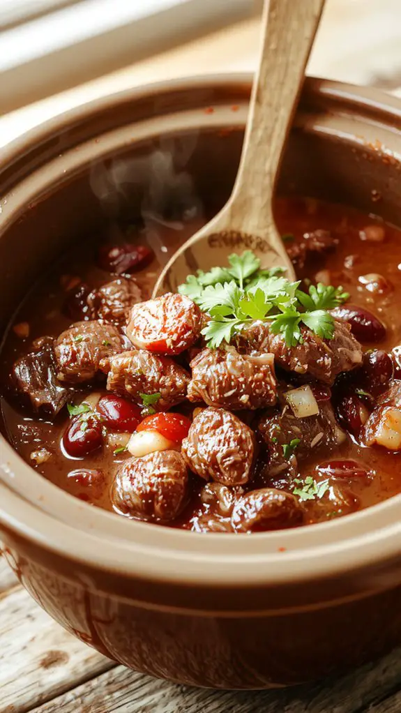 The Best Homemade Slow Cooker Chili Recipe 3 adjust seasoning before serving