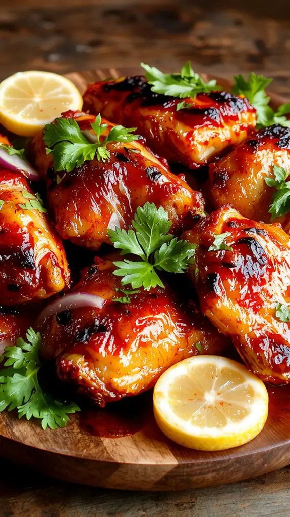 The Best Homemade Tandoori Chicken Recipe 3 brush butter enhance smokiness