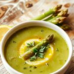 creamy asparagus soup recipe