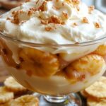 creamy banana pudding dessert