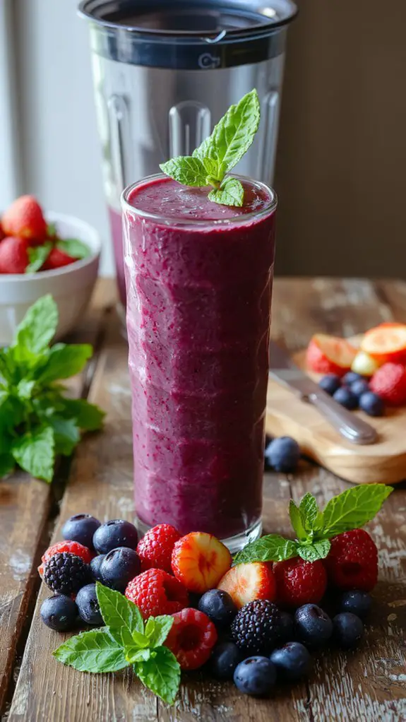 The Best Homemade Smoothie Recipe 3 creamy berry smoothie perfection