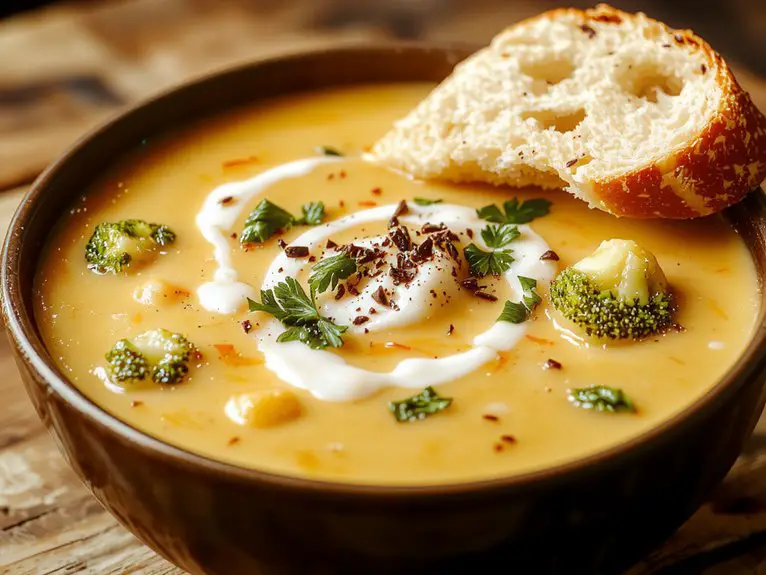 The Best Homemade Panera Broccoli Cheddar Soup Recipe 2