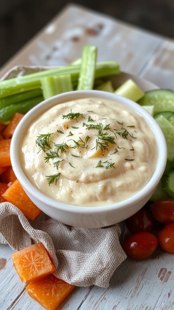The Best Homemade Dill Dip Recipe 1 creamy dill dip recipe