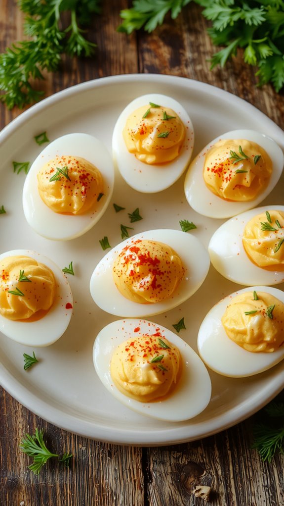 The Best Homemade Devilled Eggs Recipe 1 creamy mustard egg filling