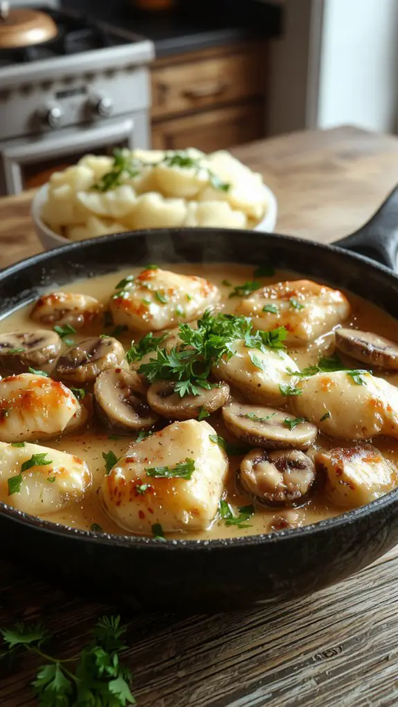 The Best Homemade Chicken and Mushroom Recipe 25 creamy savory chicken dish