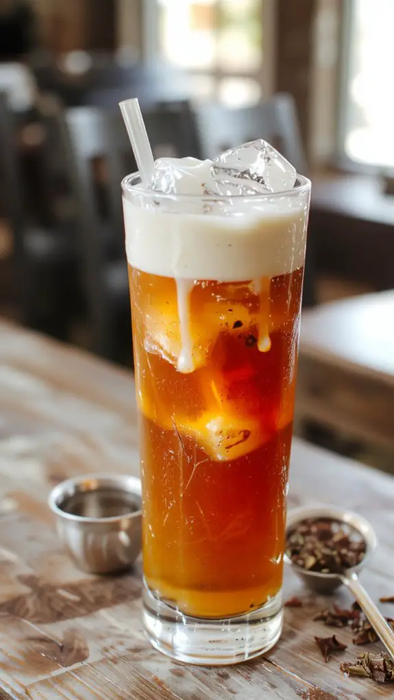 The Best Homemade Thai Iced Tea Recipe 1 creamy sweet spiced tea