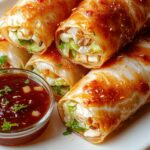 crunchy fresh spring rolls