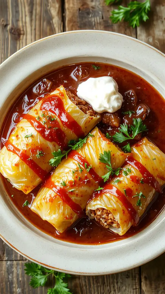 The Best Homemade Stuffed Cabbage Rolls Recipe 1 delicious homemade stuffed cabbage